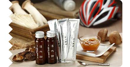 菇類萃取，化身保健食品