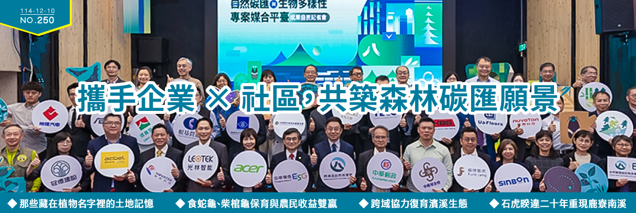 攜手企業 × 社區，共築森林碳匯願景  