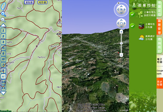 圖9 土壤分類圖套疊
