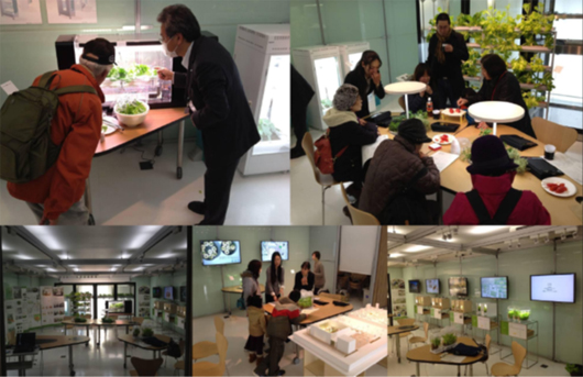 圖一、千葉大學提供植物工廠之發展概念與技術發展經驗給日本民眾與農民進行參訪與教育訓練(Maruo Toru, Chiba University, Japan) 圖一、千葉大學提供植物工廠之發展概念與技術發展經驗給日本民眾與農民進行參訪與教育訓練(Maruo Toru, Chiba University, Japan)