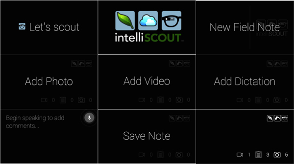圖一、IntelliScout筆記畫面