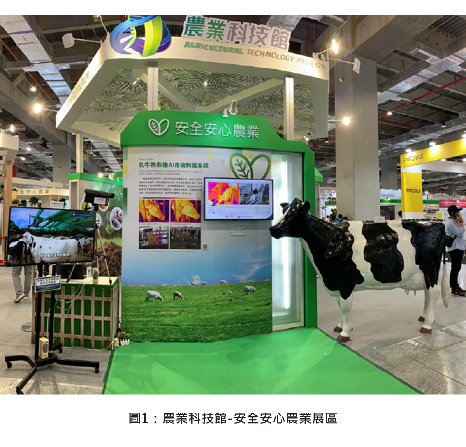 圖1：農業科技館-安全安心農業展區