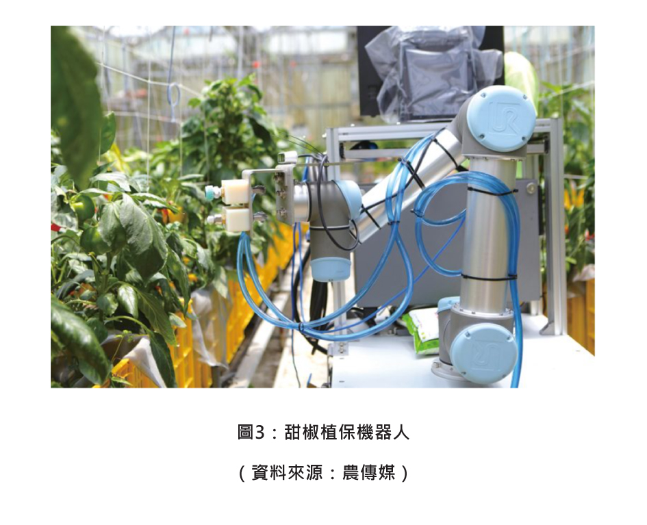 圖3：甜椒植保機器人