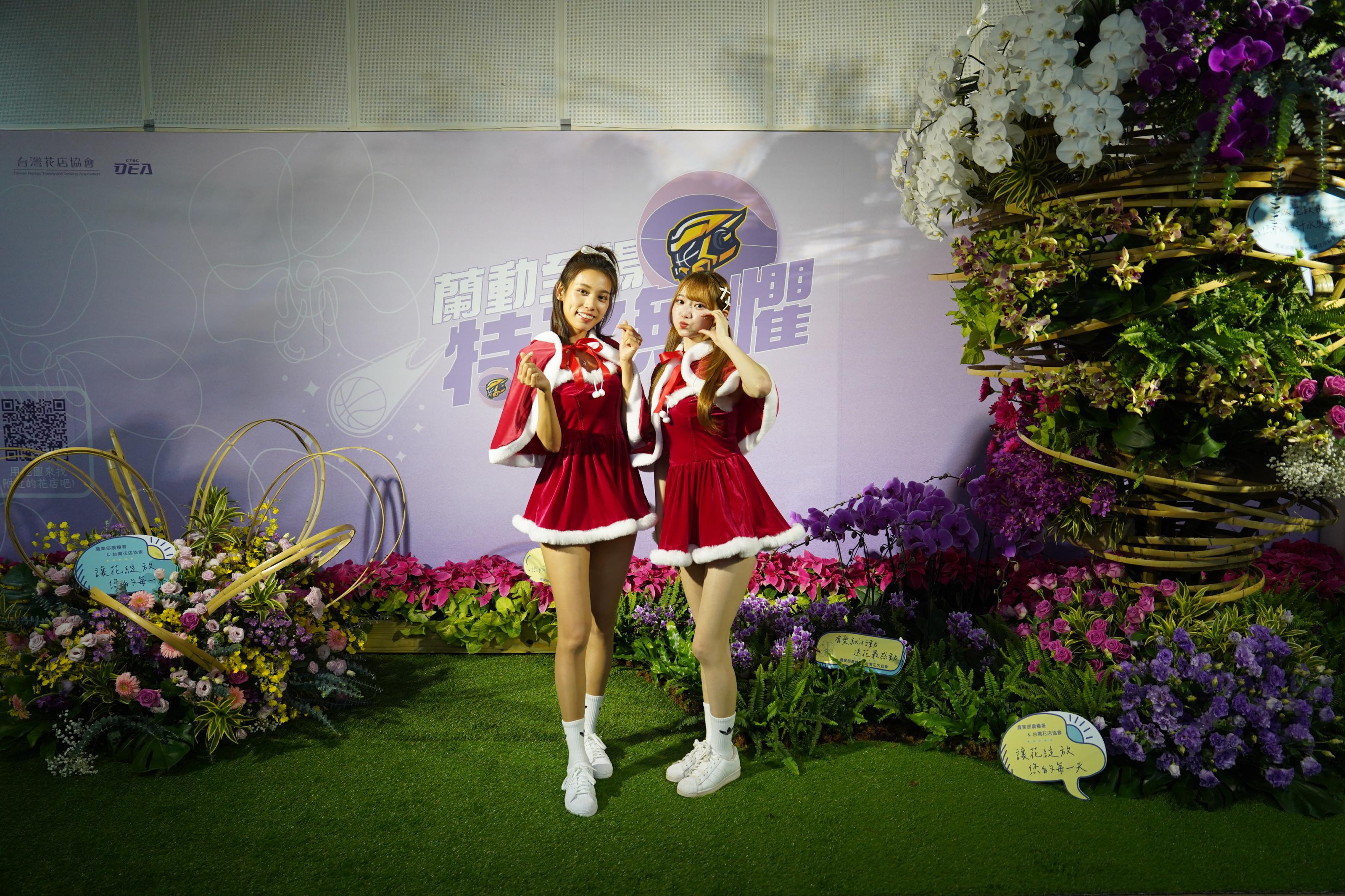 圖4_農業部農糧署於中信特攻球場設置國產花卉主題拍照區
