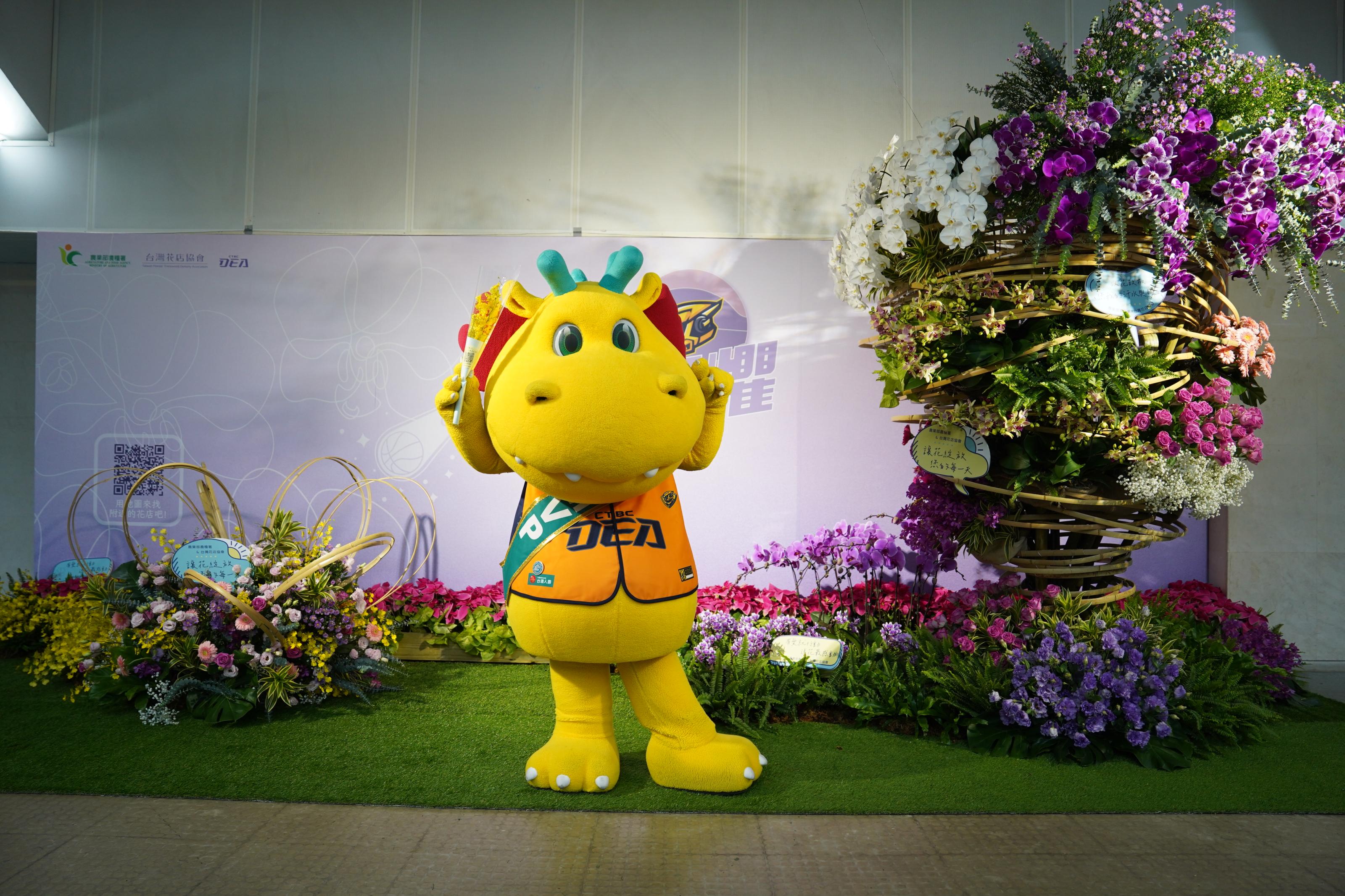 圖5_農業部農糧署於中信特攻球場設置國產花卉主題拍照區-1