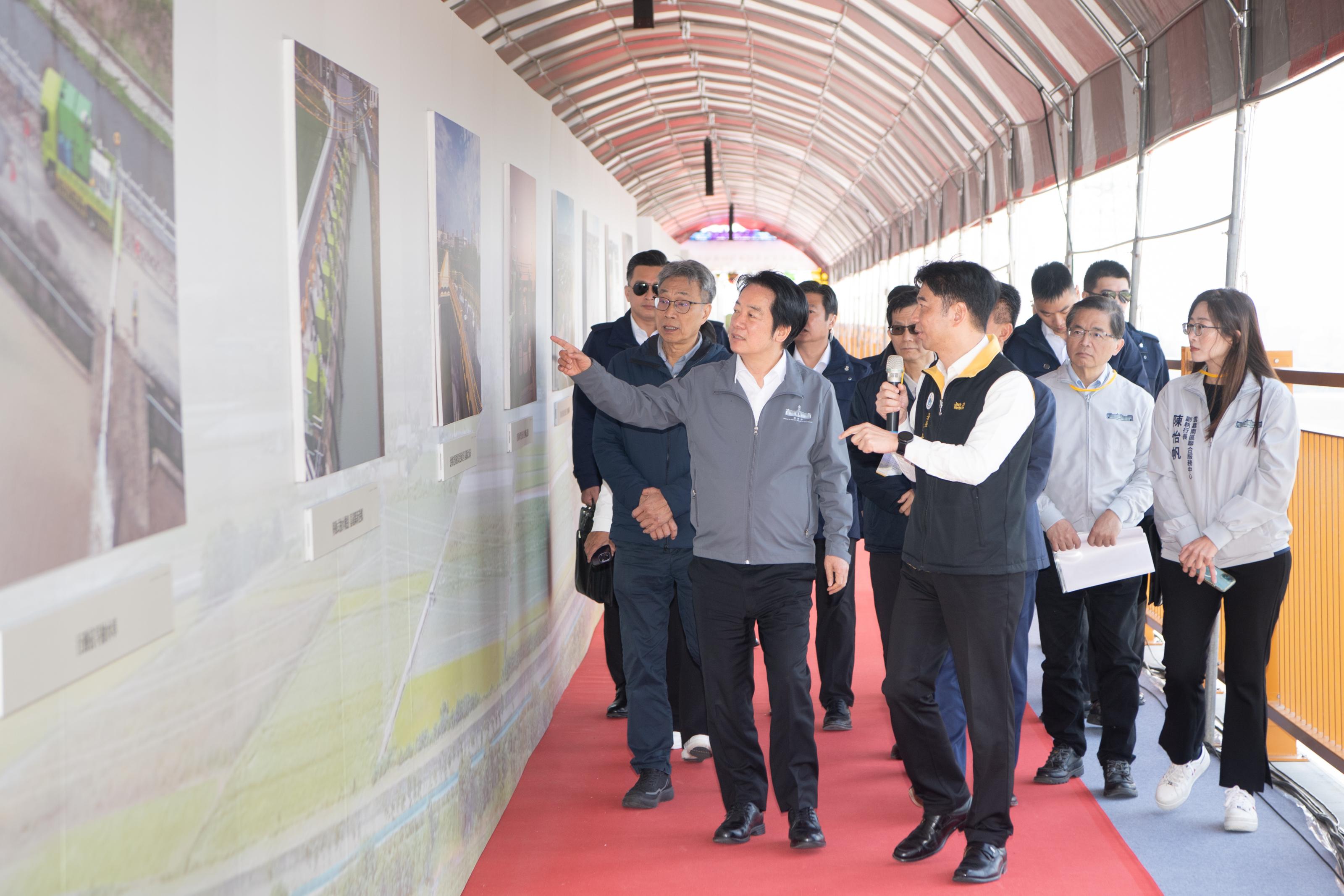 賴清德總統瞭解濁幹線及嘉南大圳發展歷程