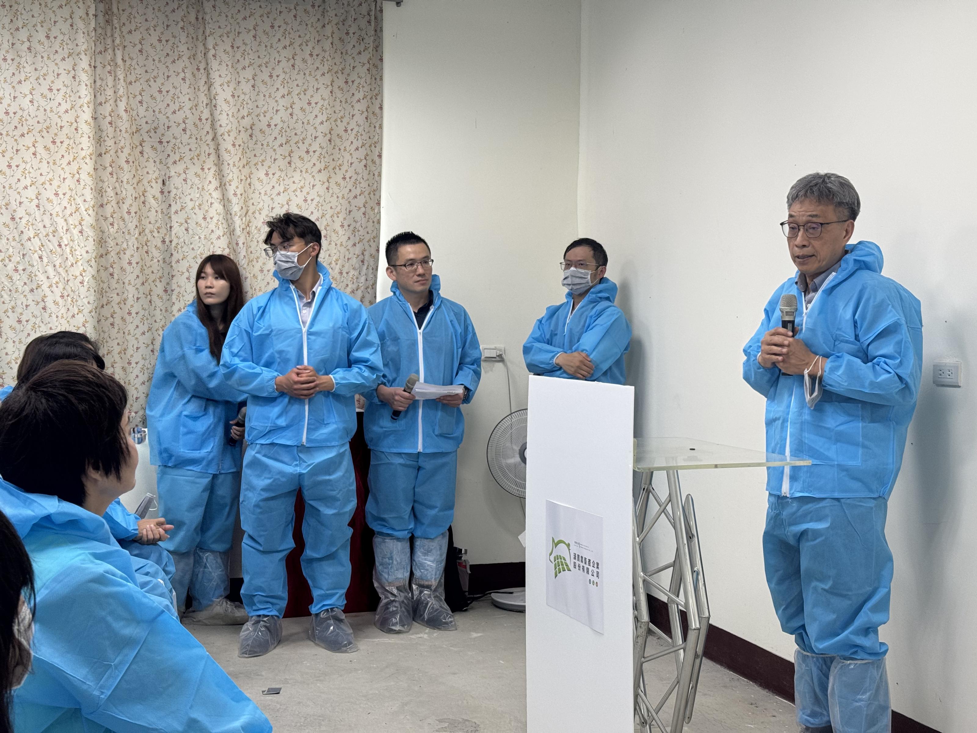 圖2_陳駿季部長訪視漢寶牧場致詞