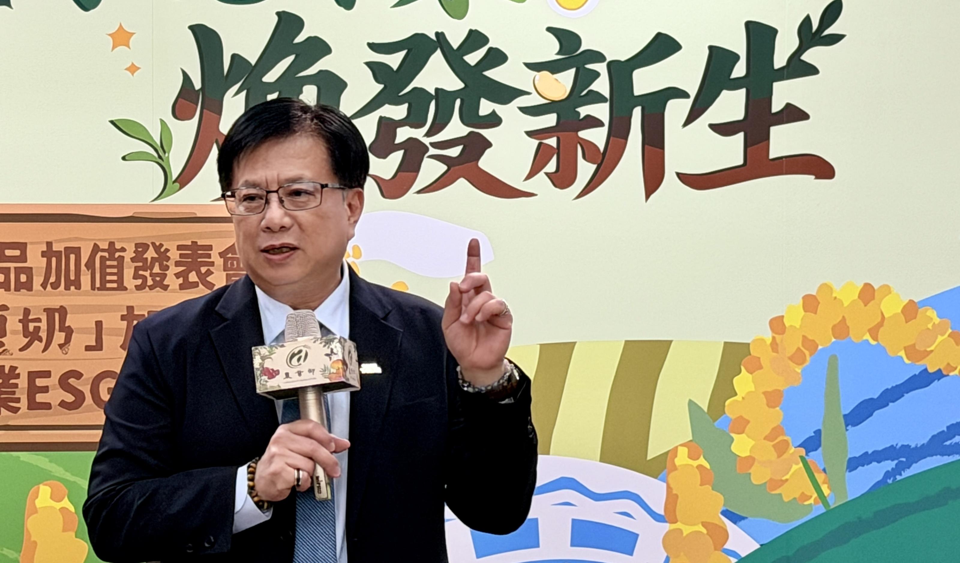 圖1. 農業部黃昭欽次長說明跨單位協力推動馬太鞍溪災後農業復耕。