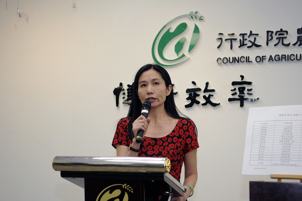 食藥署吳署長秀梅說明下游回收情形