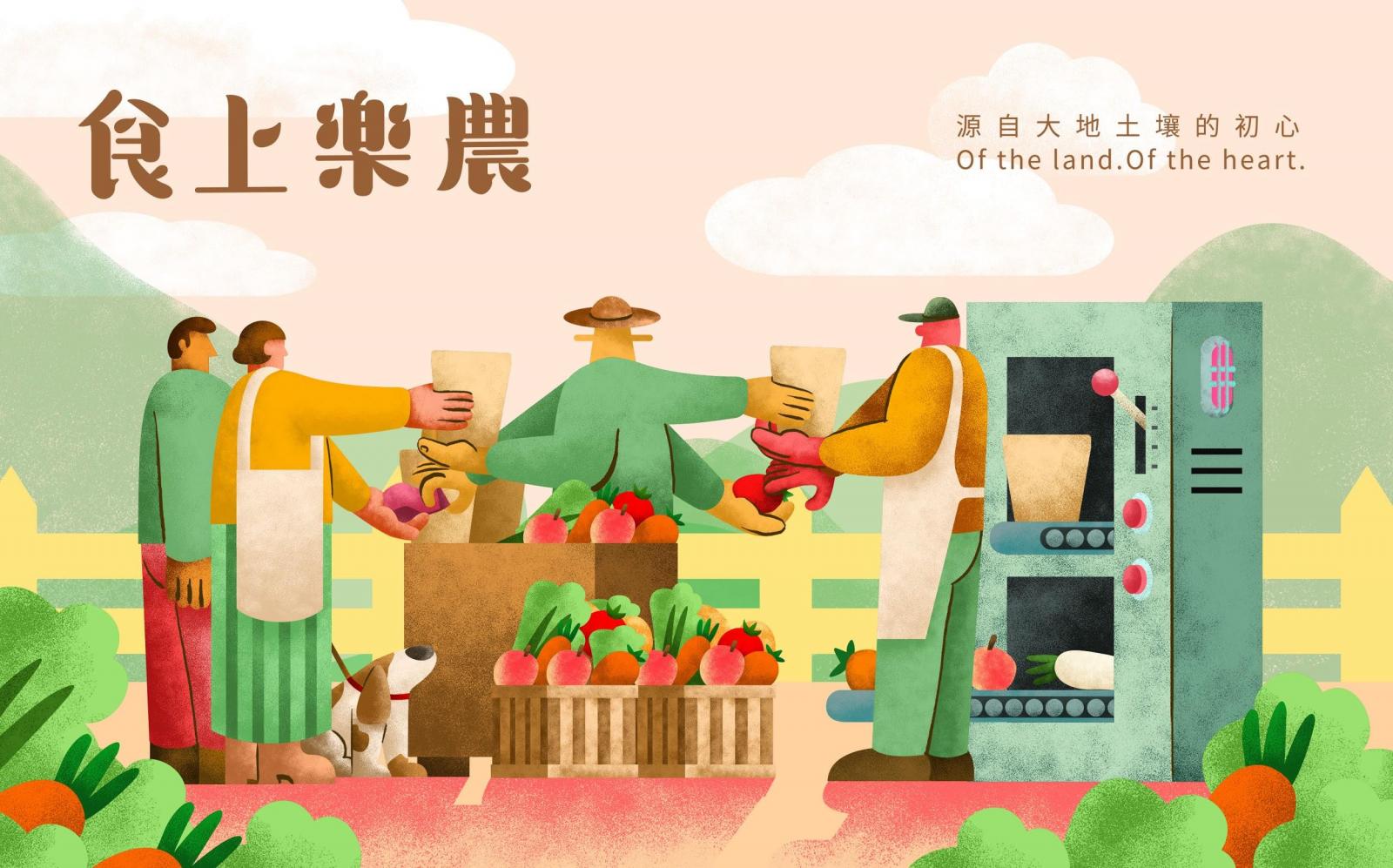 食上勒農識別形象