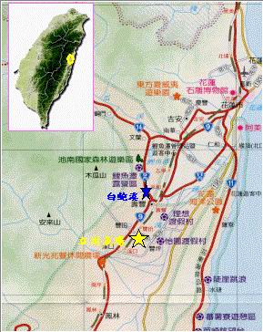 白鮑溪鄰近景點路線圖