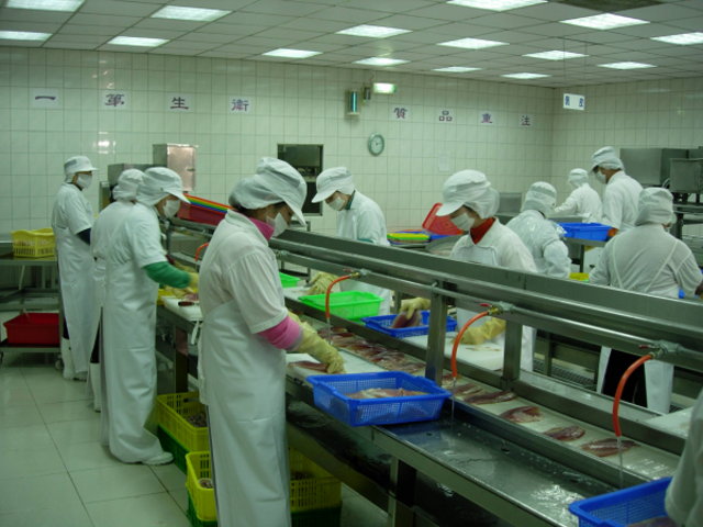 圖3 CAS水產品-魷魚絲製作過程