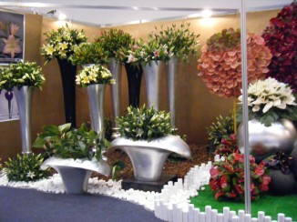 花藝競賽作品實景