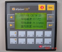 圖2 溫室遠距無線傳輸監控系統電路與人機控制介面