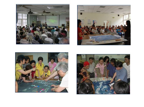 圖6 防災地圖製作活動照片 圖6 防災地圖製作活動照片