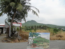 畫家筆下的富豐社區 充滿寧静之美