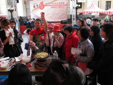 圖7 米食教學示範