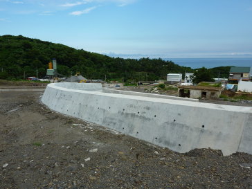 06部落上方導水擋土牆