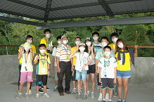 99年生命教育夏令營，藉由認識野生動物，學習尊重其他生命及自我認同