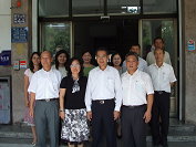 陳主任委員與農糧署南區分署屏東辦事處同仁合影