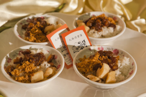 03 獲得「最優質白米飯」第一名餐廳台中市元林魯肉飯之米飯料理（葉秀戀攝） 