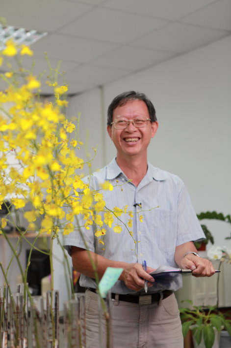 文心蘭外銷海運儲運技術開發者－農試所黃肇家博士 