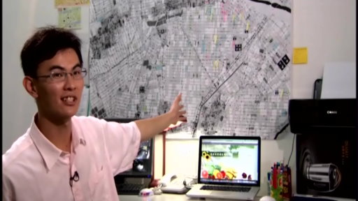 結合 Google maps 及程式設計,蘇建鈞計算出最具經濟效益之耕作路徑降低油料成本
