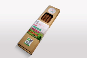 牛蒡多元化產品－牛蒡餅、牛蒡茶包、生鮮盒裝牛蒡（陳建行提供）