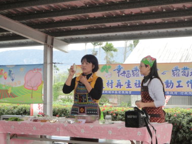 新埔社區醃蘿蔔 DIY 示範 