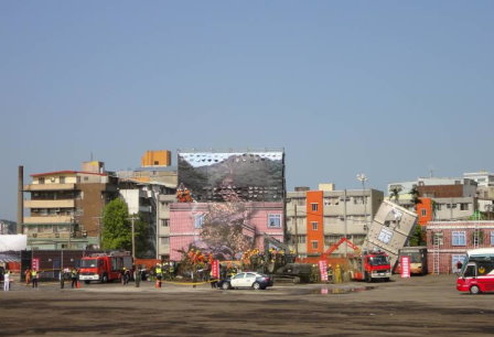 土石流防災演練