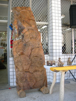 漂流木雕刻藝術創作 