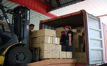 臺灣稻米輸往大陸地區裝櫃情形 