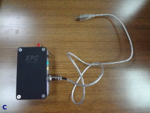 無線射頻識別感應設備（ A. 固定式； B. 手持式； C. 桌上型） 