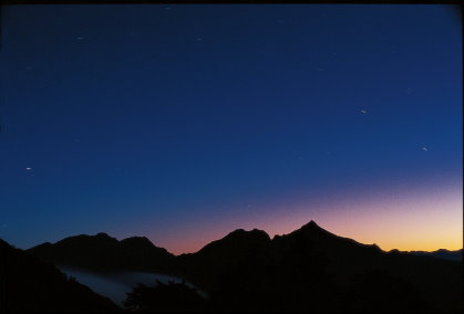能高越嶺國家步道－能高星際線 （李盈賢攝） 