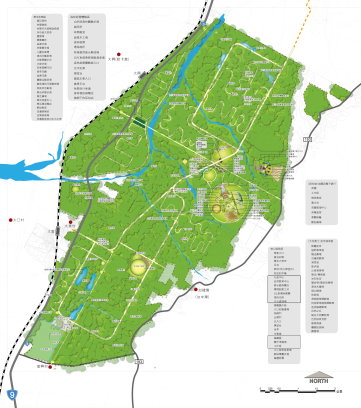 花蓮大農大富園區整體規劃配置圖