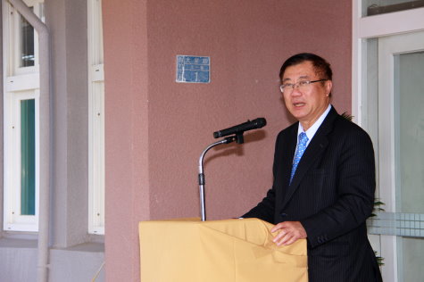 陳保基主任委員致詞 