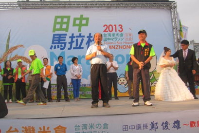 農糧署李蒼郎署長於會場致詞 農糧署李蒼郎署長於會場致詞