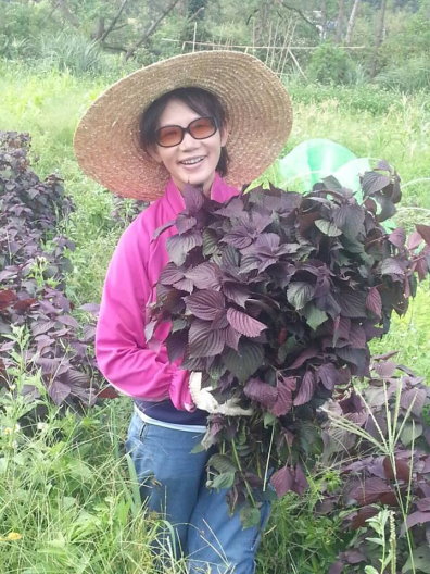 大佃農梁素秋（梁素秋提供） 