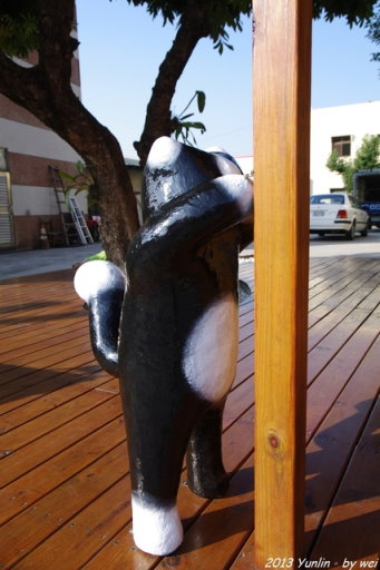 以小咪作為創作主角的頂溪社區 