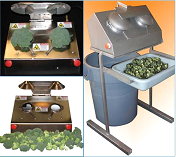 為加速設備開發，引進手動青花菜分切機