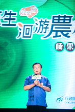 陳保基主委特別蒞會給學生打氣加油