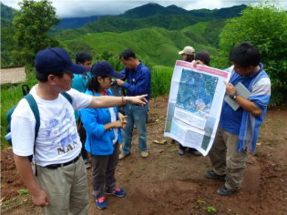 102 年赴泰北進行現地勘查 