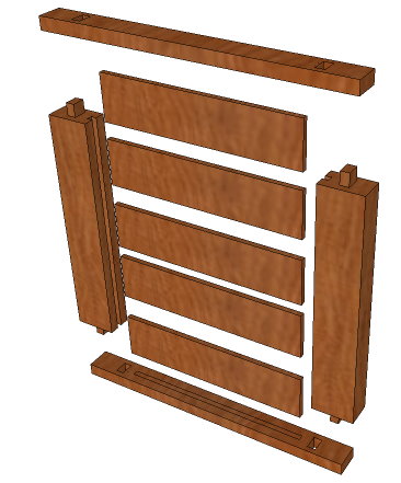 取物口3D組構圖