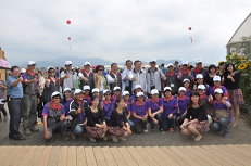 2014 新社花海開幕陳主委蒞 2014 新社花海開幕陳主委蒞