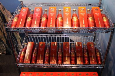 圖7  番茄汁於東京晴空塔內專屬擺設空間