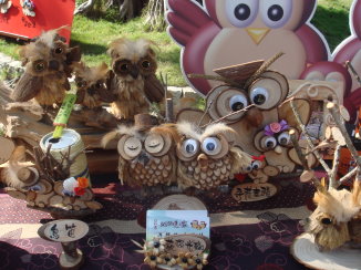 魚池鄉 - 吉臣茶廠，可愛貓頭鷹讓您帶回家