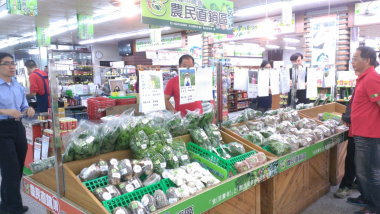 花蓮市農會農民直銷站專區 (黃馨儀提供)  花蓮市農會農民直銷站專區 (黃馨儀提供)