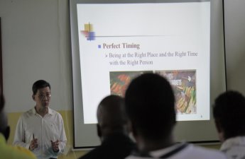 聖國農業訓練中心 CATAP 講授農夫市集運作理論與實務 