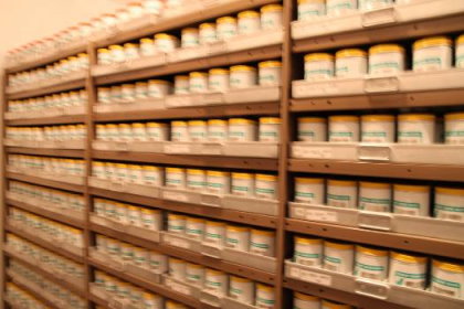 圖 8 　 ICRISAT 基因庫肩負保存人類重要糧食的重責大任 