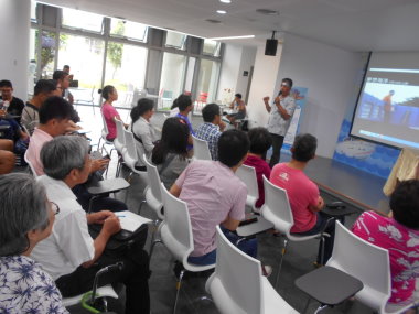 圖 3 　海洋人文講座─蘇達貞老師 